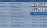 2023-2024 Fall Season Membership, Schedule Released